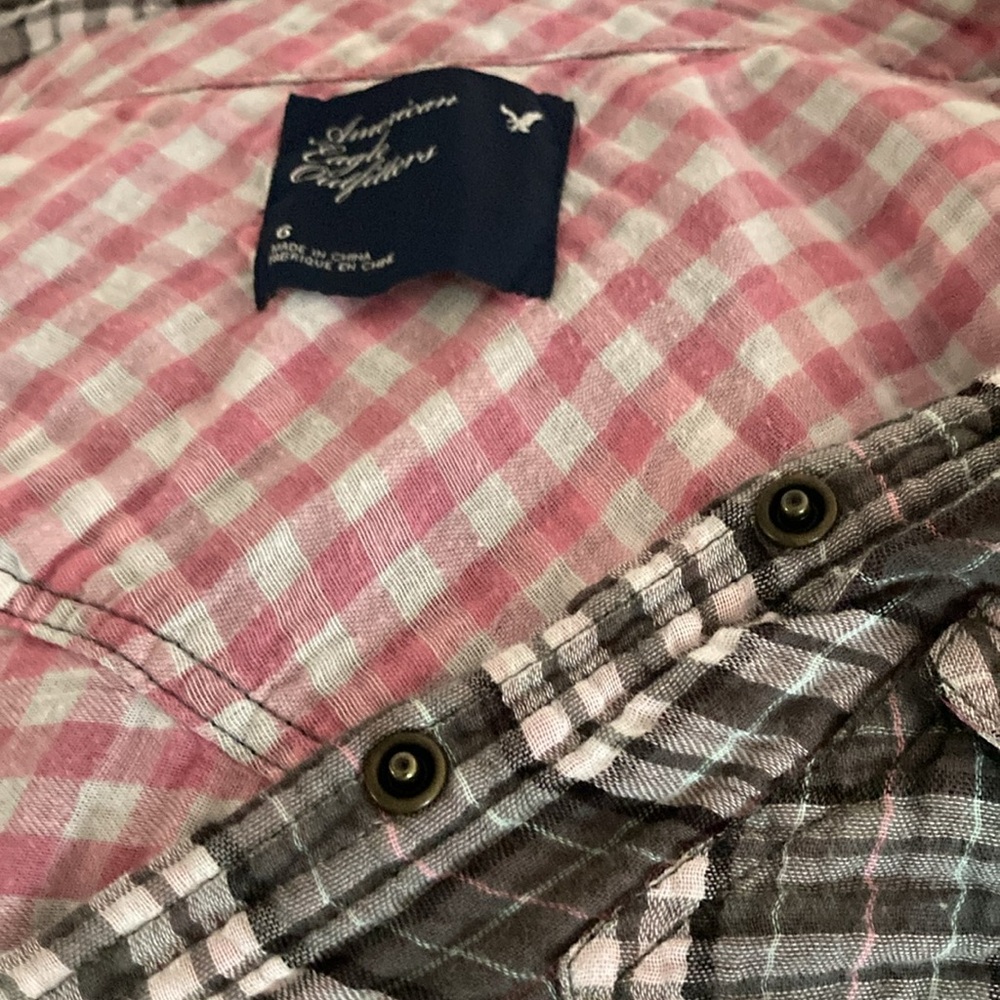 American Eagle lined shirt - Picture 5 of 5